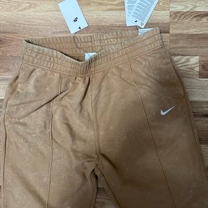 Nike sweatpants brown washed vintage look M